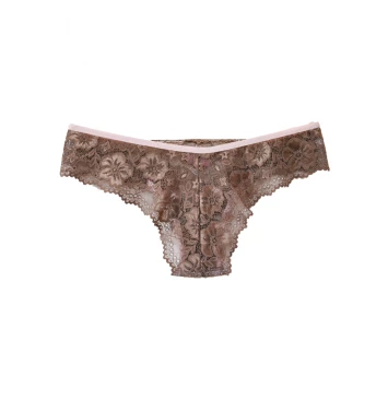 CALCINHA CHIC CHOCOLATE ROSA BEBÊ