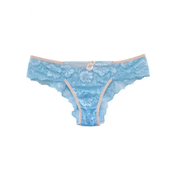 CALCINHA CHIC AZUL ROSA BEBÊ