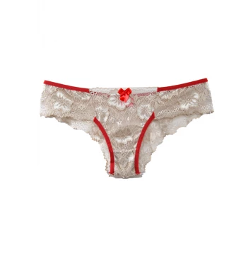 CALCINHA CHIC CAPUCCINO VERMELHO