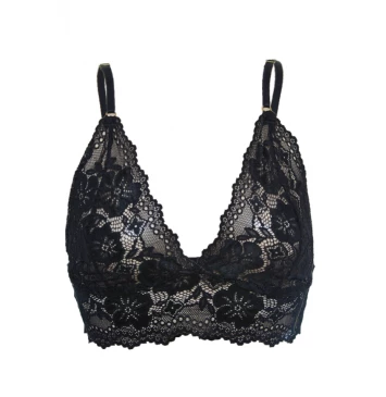 TOP ELISA SEM FORRO PRETO