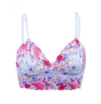 TOP OLIVIA BRANCO FLORAL
