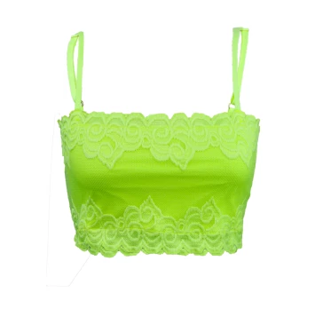 TOP RAQUEL AMARELO NEON